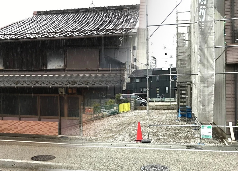 建物の解体工事